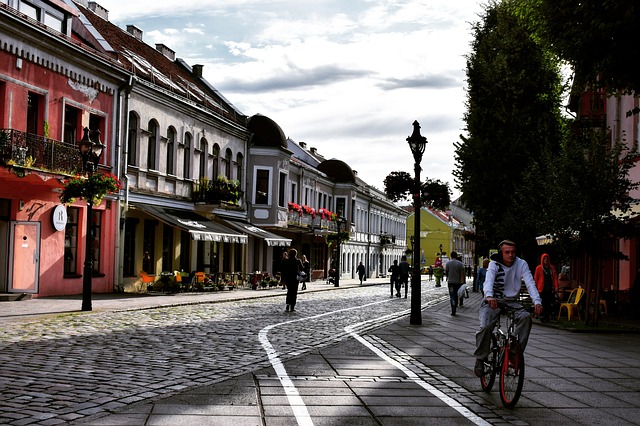 Calle Vilnius de Kaunas
