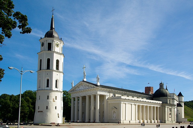 Plaza de la Catedral de Vilna