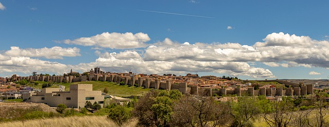 Panorámica de la Muralla de Ávila