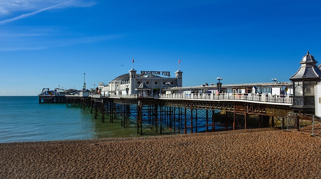 Brighton Pier visto desde la Playa de Brighton