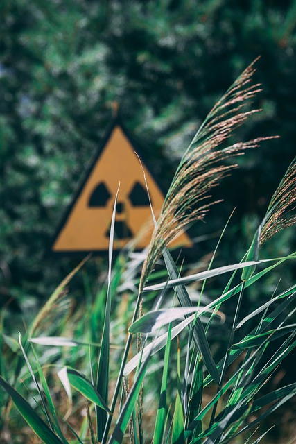 Señal de radioactividad en Chernobyl, lo primero que veras al visitar Chernobyl y Pripyat
