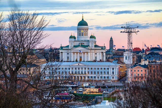 Ayuntamiento y Catedral de Helsinki