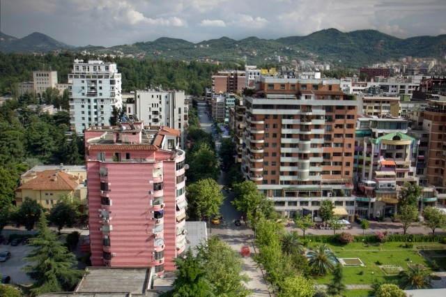 Barrio de Blloku Tirana