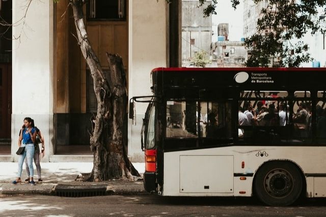 Autobús de Barcelona, uno de los métodos de transporte de la ciudad