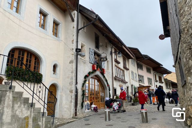 Gruyères, el pueblo del queso suizo