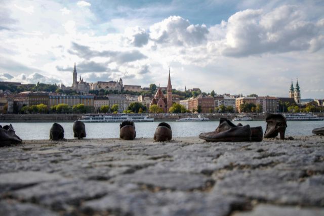 Itinerario por Budapest en 3 días: Monumento de los zapatos
